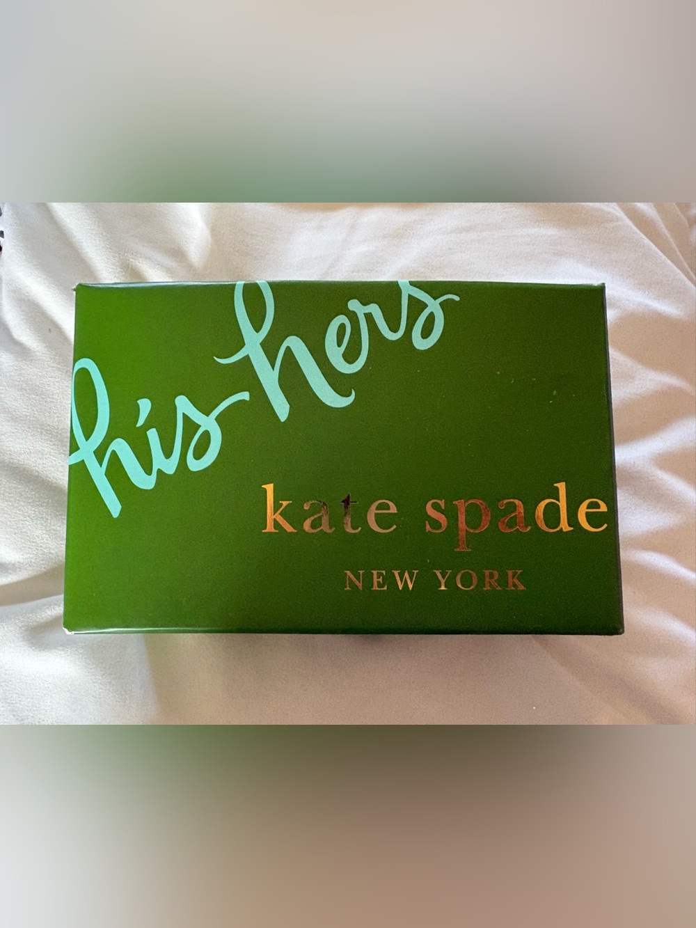 Kate Spade Lenox His and Hers Set of 2 Glasses